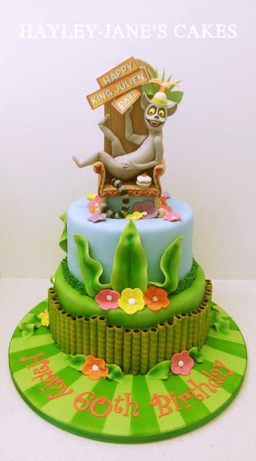 King Julien - Madagascar Cake