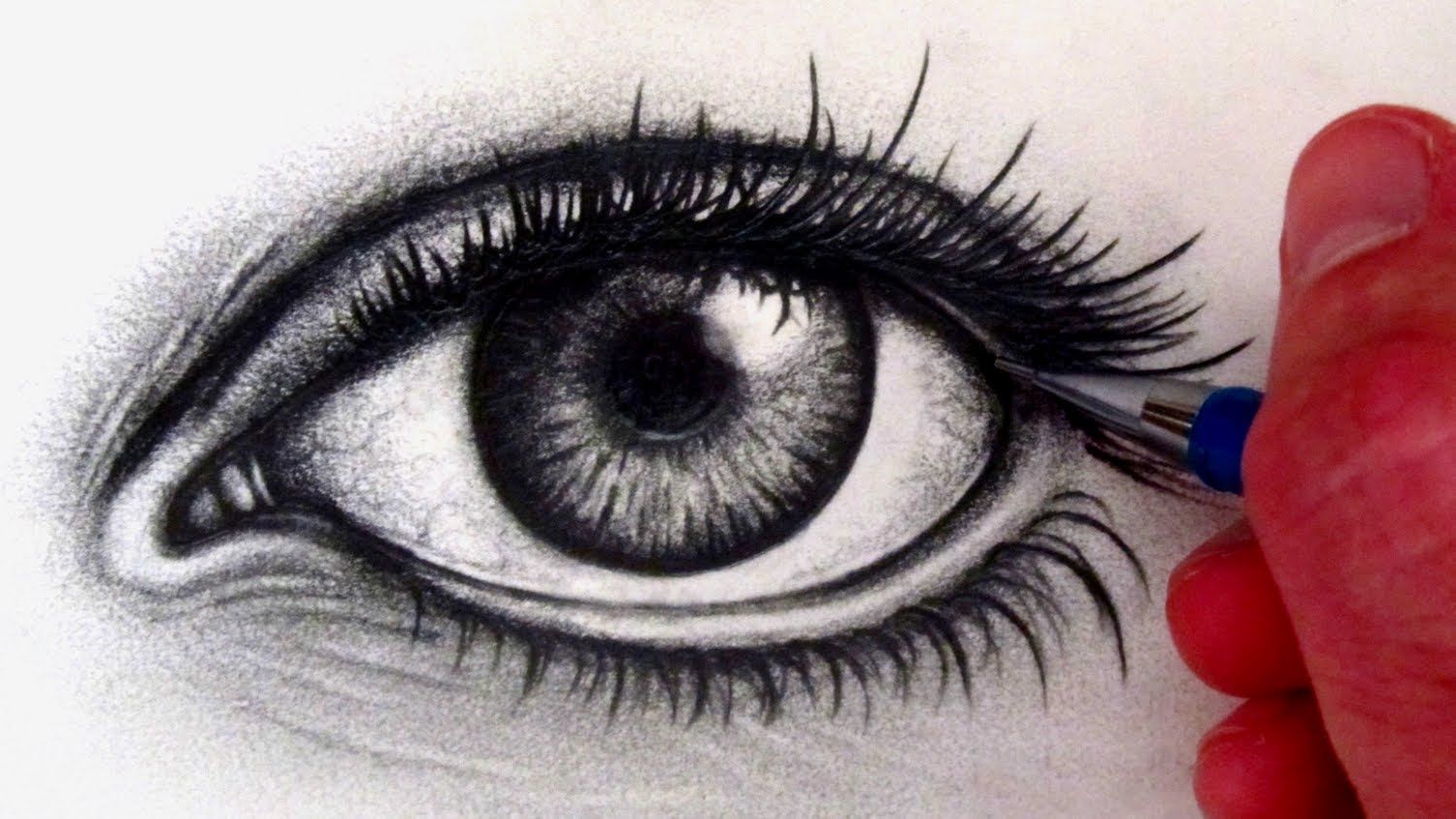How to Draw a Realistic Eye | Eye drawing, Realistic eye drawing, Eye
