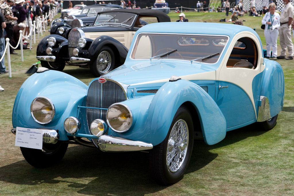 The Timeless Elegance Of The 1937 Bugatti Type 57S Coupe