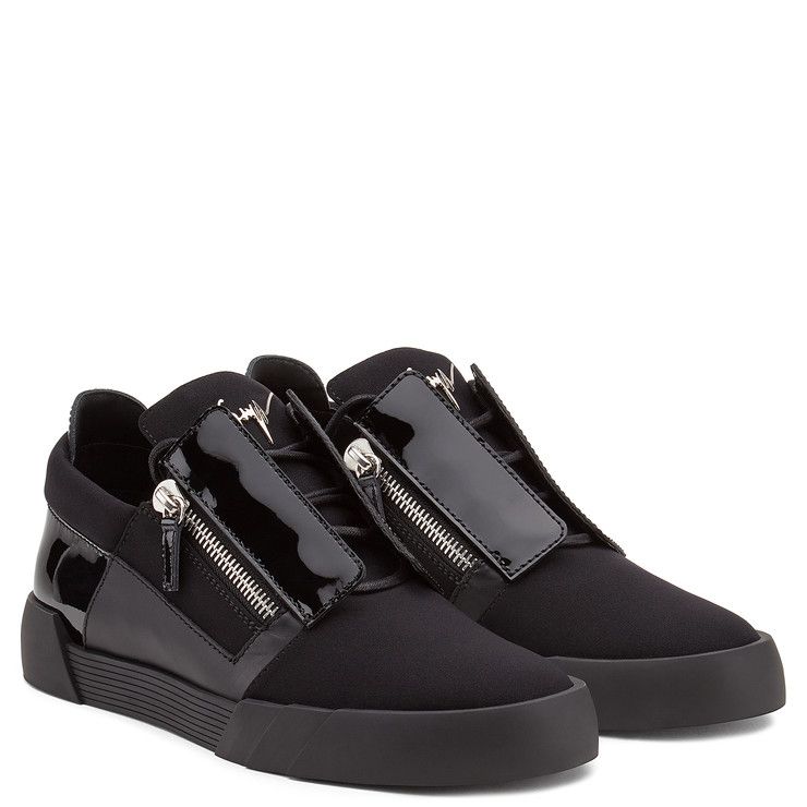 Urban Shark Black Low Tops Mid Top Sneakers Dapper Dudes Black