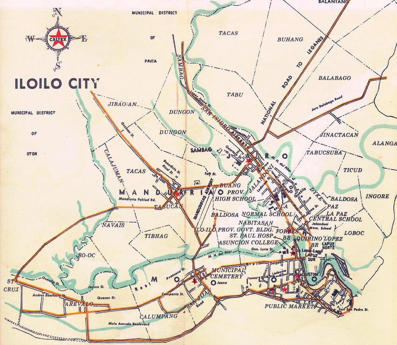 Map of Iloilo Map, Map screenshot, Locations