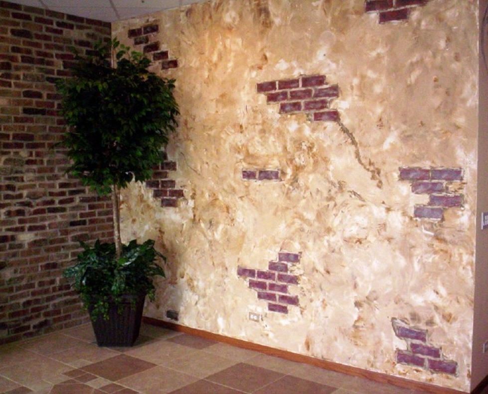 Possibly want to add some brick in the stucco areas Outdoor decor