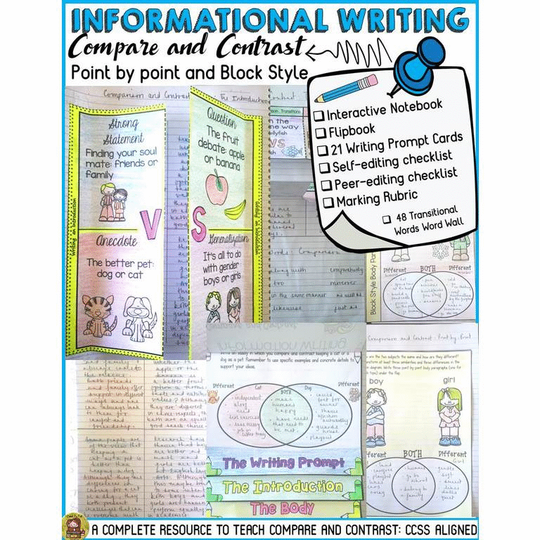 prompt essay writing process notebook