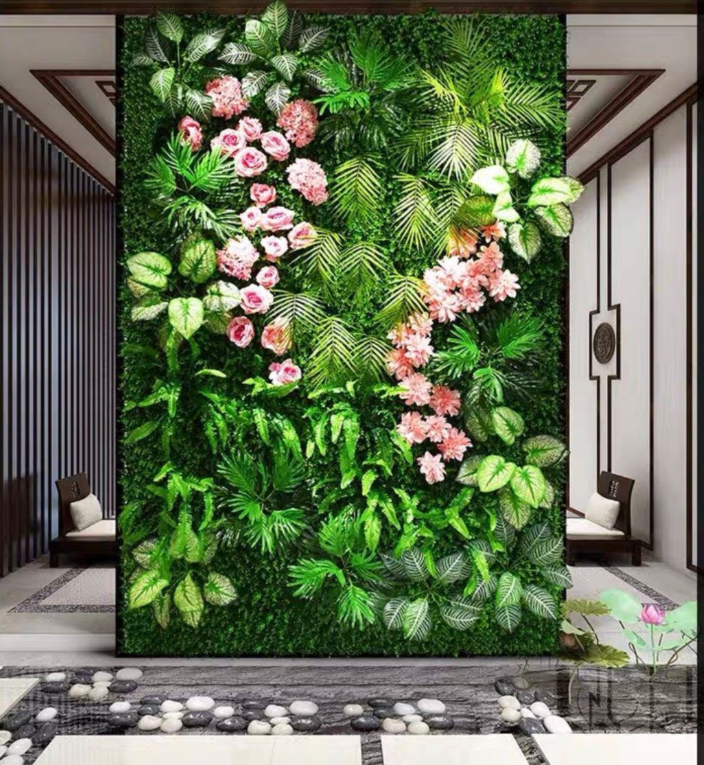 Artificial grass wall paneling ideas - Home Decor - Interior Design