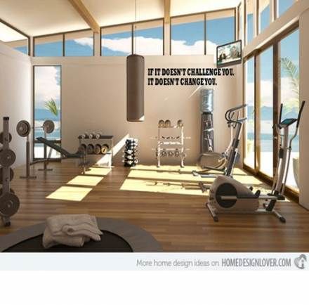 Fitness Room Home Gym Design 55+ Ideas For 2019 #fitness #home