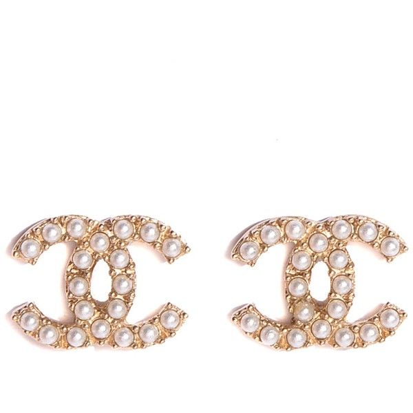 Chanel Pearl Cc Earrings Gold Liked On Polyvore Featuring Jewelry Chanel Pearl Cc Earrings Gold Liked On Polyvore Featuring Jewelry Accessories White Stud Yellow