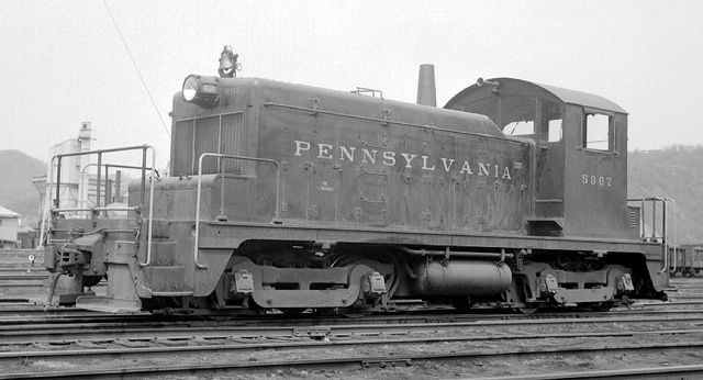pennsylvania railroad emd sw 1 yard switcher locomotive all yard switcher
