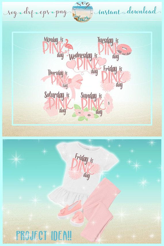 Download Every Day Is Pink Day Quote Bundle SVG Dxf Eps Pdf PNG ...