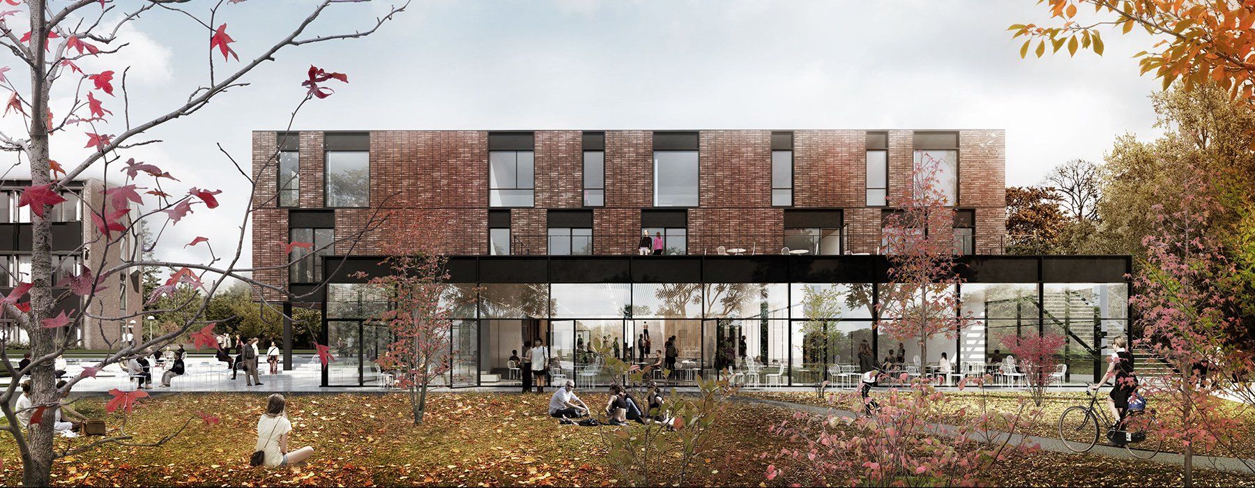 we architecture roskilde campus in denmark University