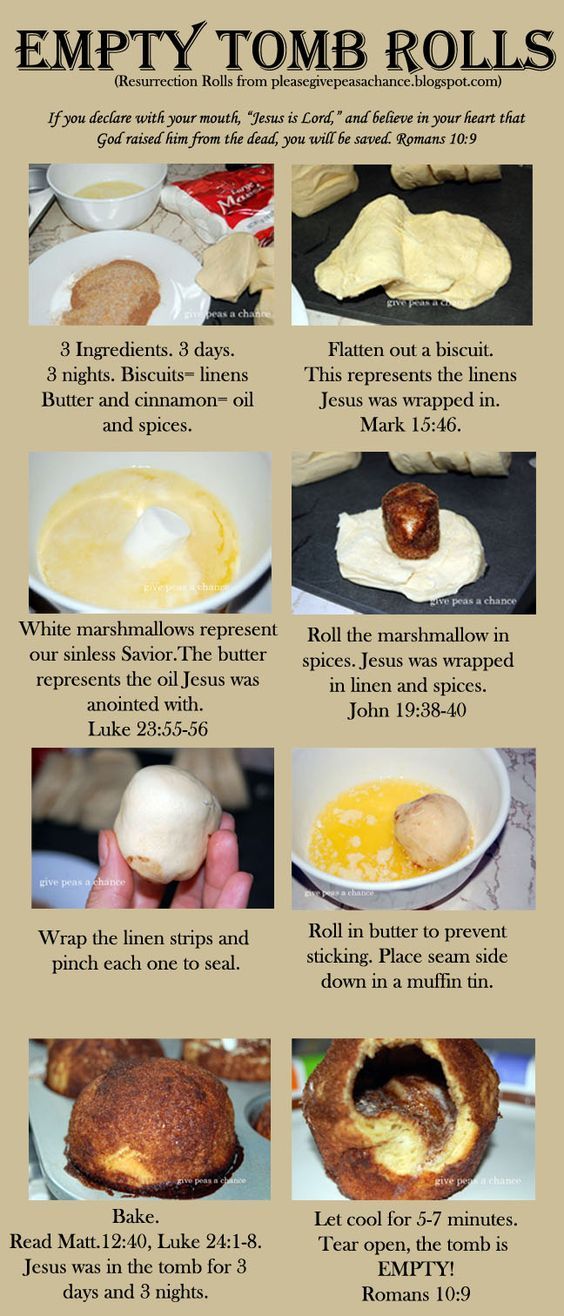Empty Tombs/Resurrection Buns Easter recipes, Food Empty Tombs/Resurrection Buns Easter recipes, Food