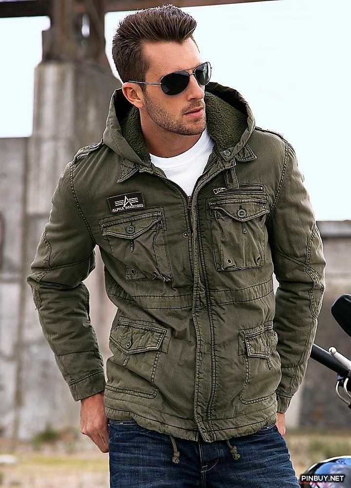Chaqueta de militar vuelo para hombre chequeta carga con cremallera casual Chaqueta de militar vuelo para hombre chequeta carga con cremallera casual