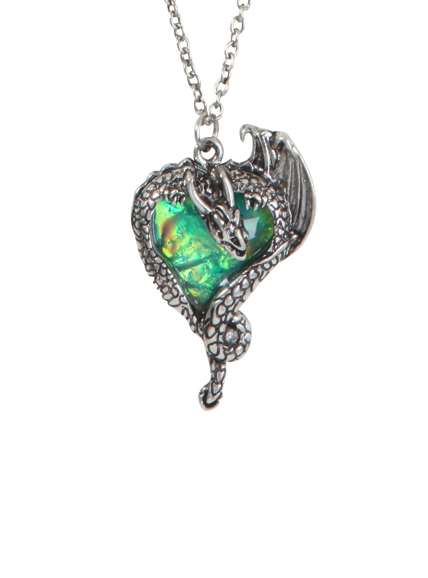 Lovesick Gem Heart Dragon Necklace Hot Topic Jewelry Pinterest Lovesick Gem Heart Dragon Necklace Hot Topic