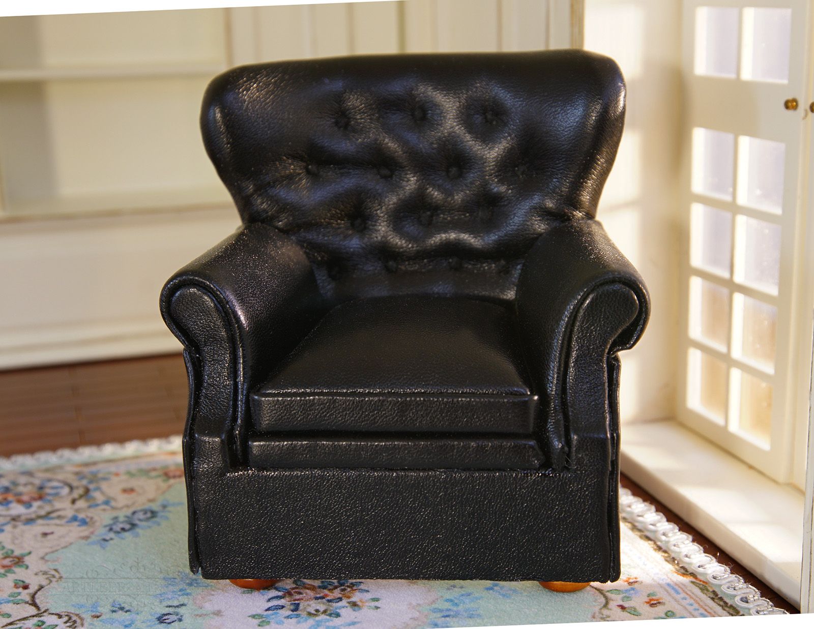 Fine Dollhouse 1//12 Scale Miniature furniture handmade wood chair