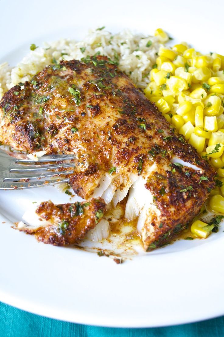 Cod filets are rubbed with a flavorful spice mixture before roasting to perfection. Top it off with a delicious lime-butter sauce and serve over brown rice and sweet corn for a fantastic weeknight meal! I’m always looking for great ways to enjoy fish that are both quick and easy. Today’s recipe fits the bill inRead more Clean Eating, Healthy Eating, Healthy Vegetarian, Healthy Cooking, Vegetarian Recipes, Cooking Recipes, Healthy Recipes, Cooking Corn, Cooking Tips