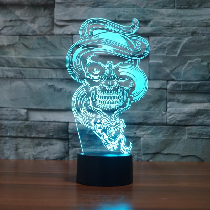 Ac Milan 3d Optical Illusion Led Lamp Hologram 3d Optical Illusions Touch Lamp Optical Illusions