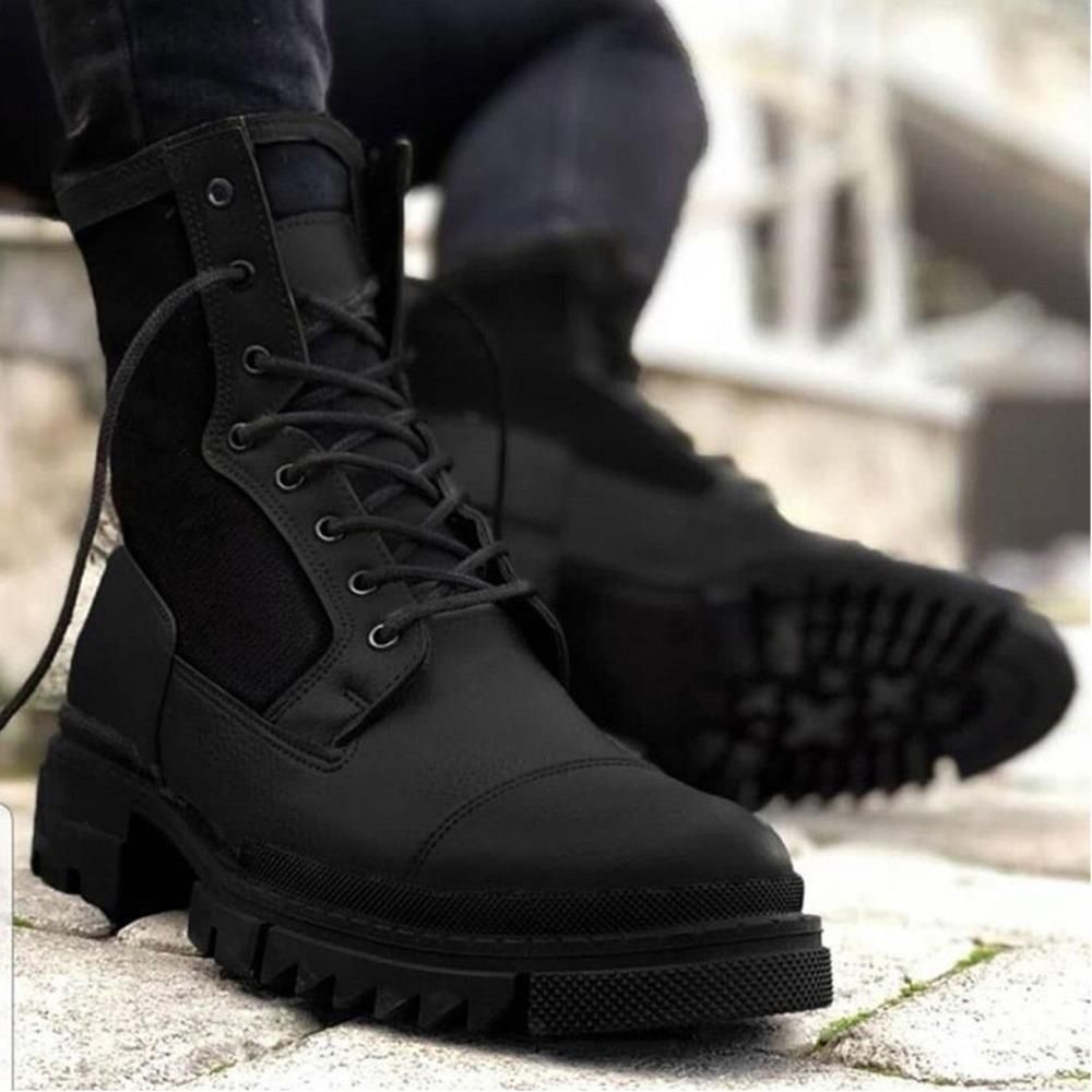 Conteyner Erkek Bot 746 Siyah Bot Erkek Bot Stiletto