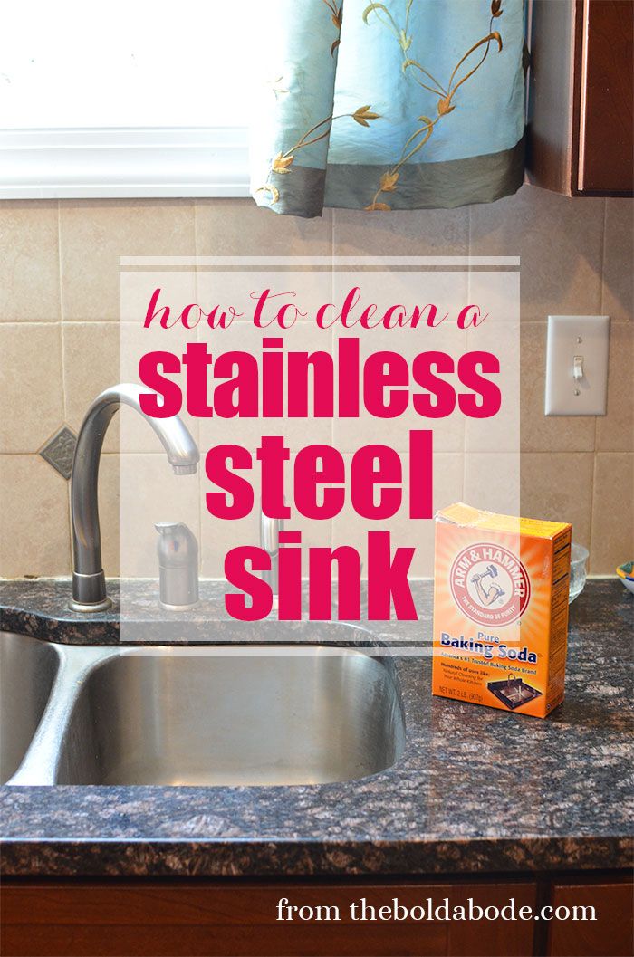 The ALL-NATURAL way to clean a Stainless Steel Sink. I love that I don
