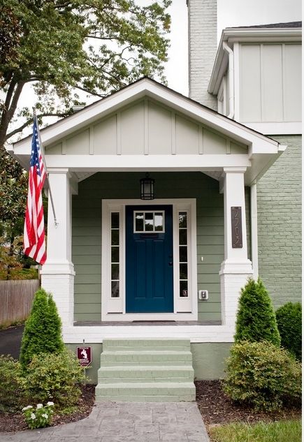 Pin By Alejandra Rosas On Decor Casa Fiestas Pinterest Doors Green House Color Sage Front Door Colors Doors Screen