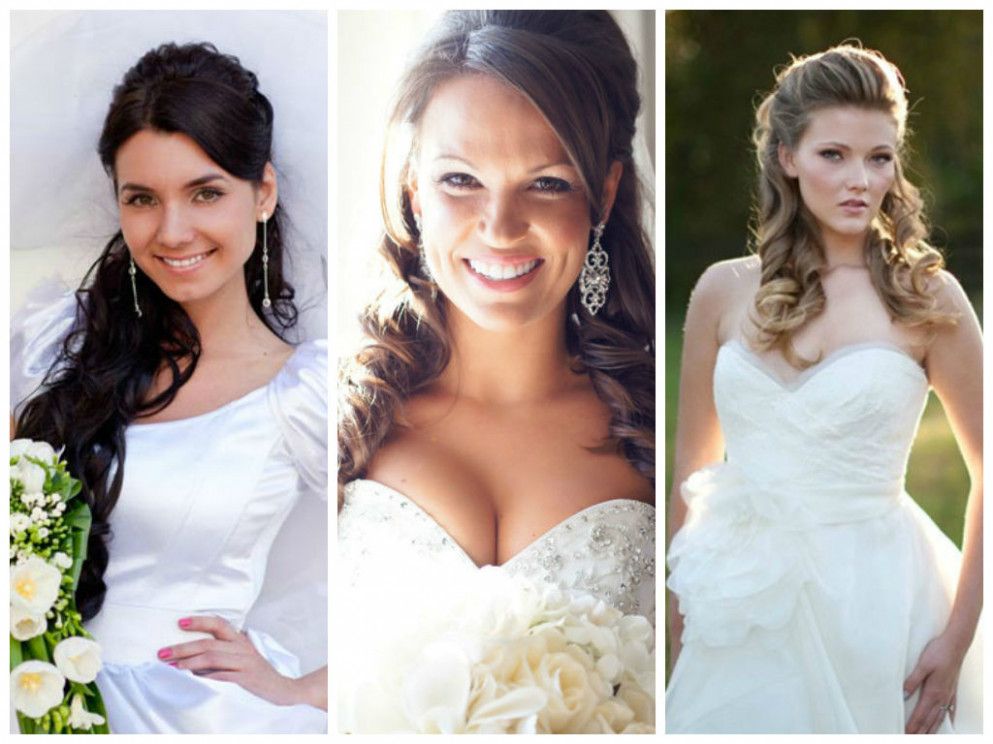 Wedding Hairstyles For Round Faces Bridesmaid Bride Hairstyles