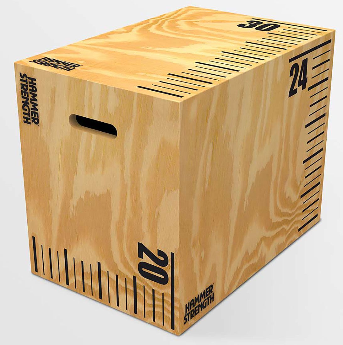 Life Fitness Hammer Strength 3 In 1 Plyo Box HS PB 1000 cff-wood-plyo-boxes-end-of-year-sale