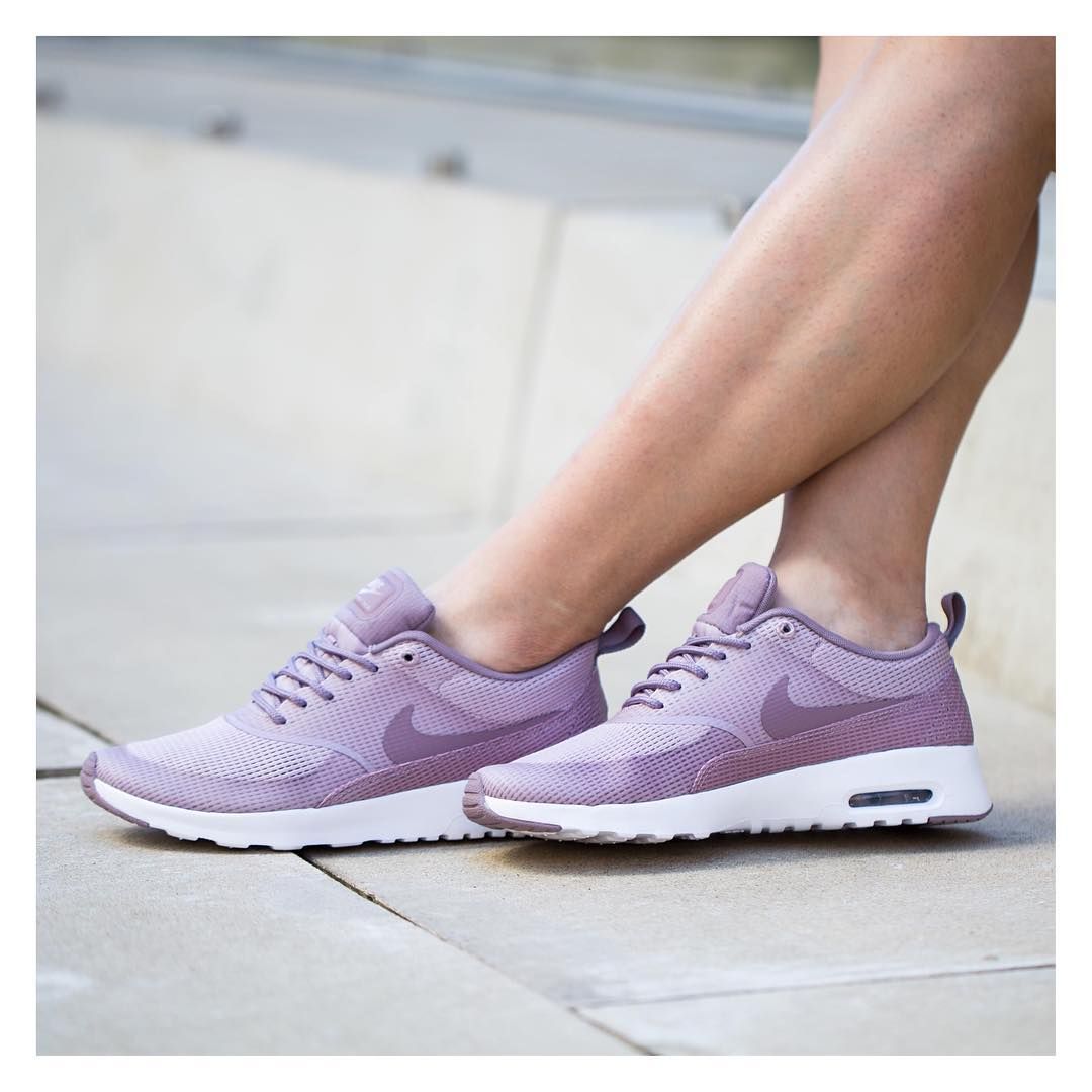 nike damen air max thea textile fog sneakers lila nike damen air max thea textile fog sneakers lila