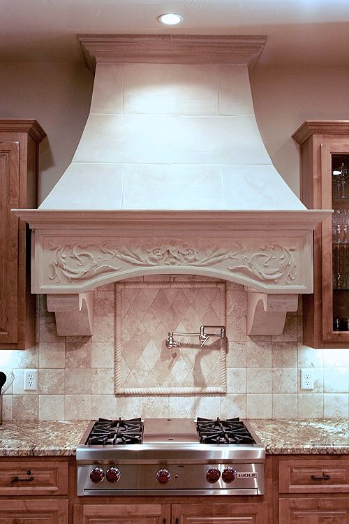 stone range hoods by EuroCast Design Kitchen vent hood, Kitchen