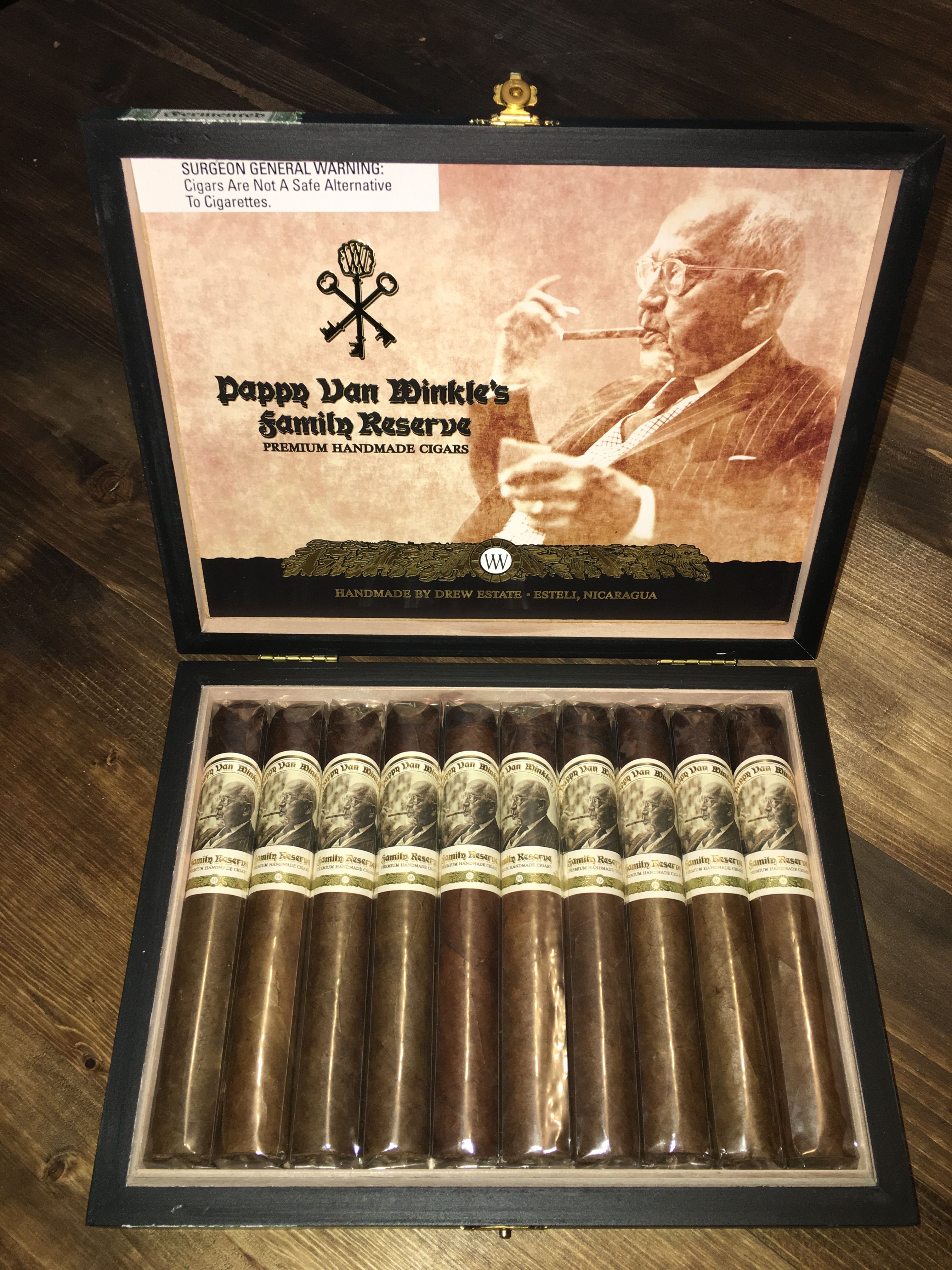 Pappy Van Winkle s Drew Estate Barrel Fermented Cigars Cigars And pappy-van-winkle-s-drew-estate-barrel-fermented-cigars-cigars-and