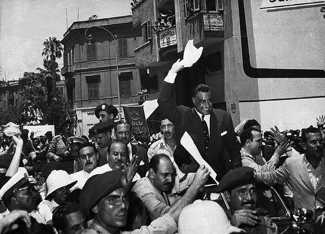 1956 Egyptian Prisoners Are Guarded By French Soldiers As They Sit