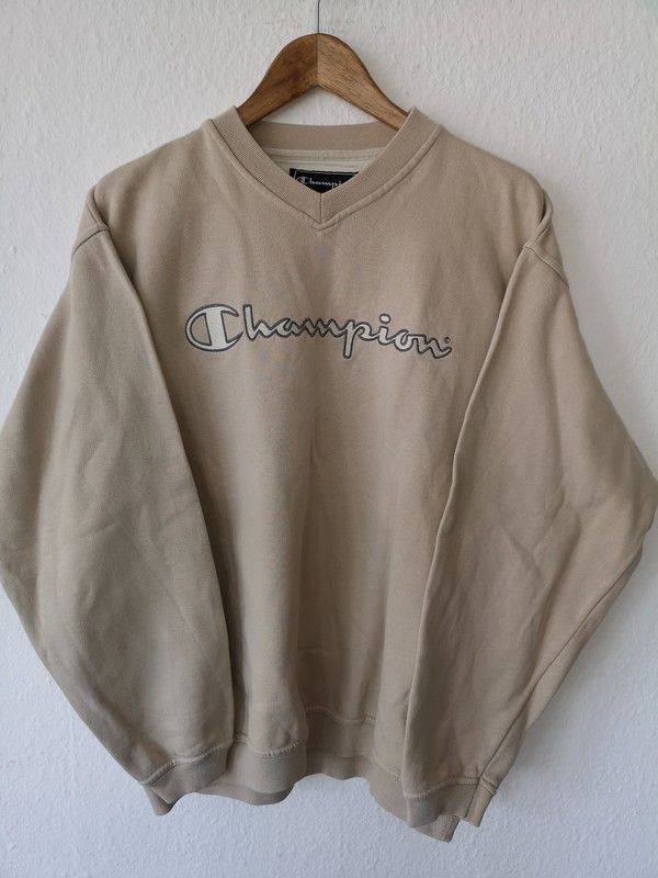 Hoodies 038 Langarmshirts Damen Hoodies 038 Langarmshirts Champion Sweatshirt Damen Beige | Damen sweatshirts