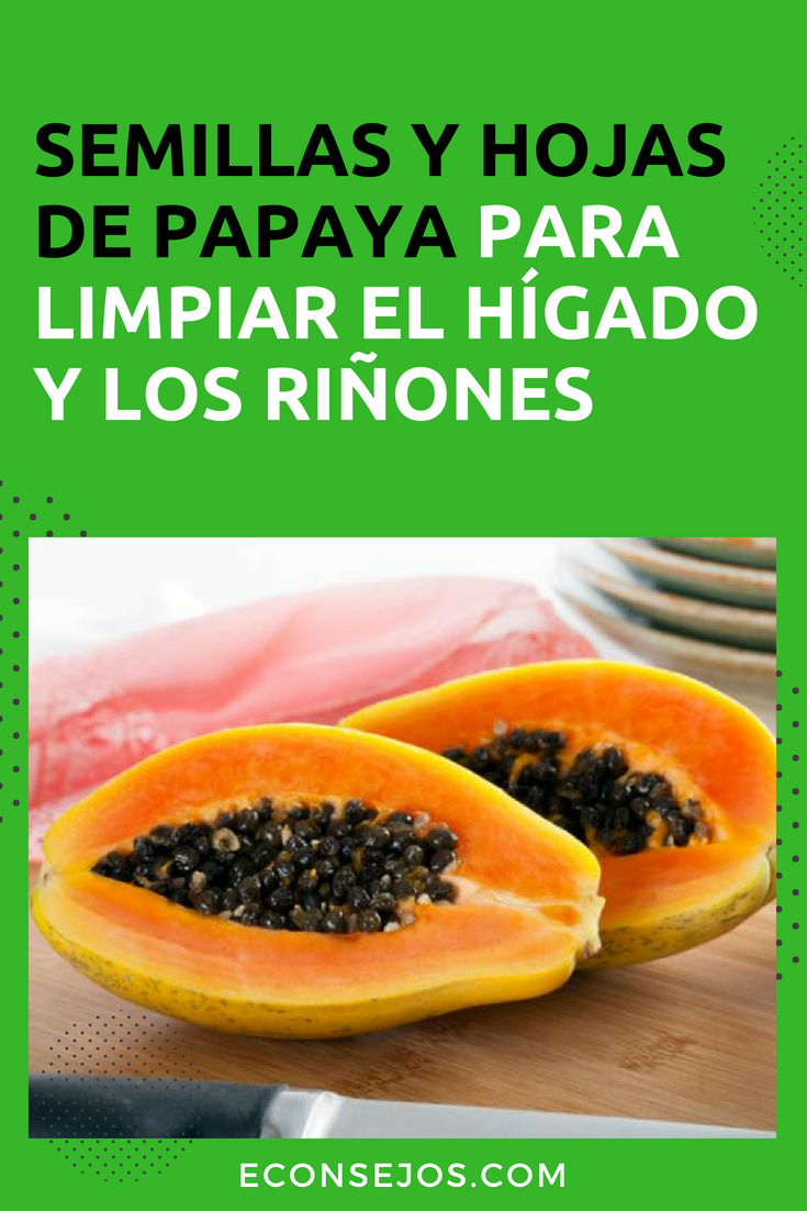 Semillas de papaya para perder peso