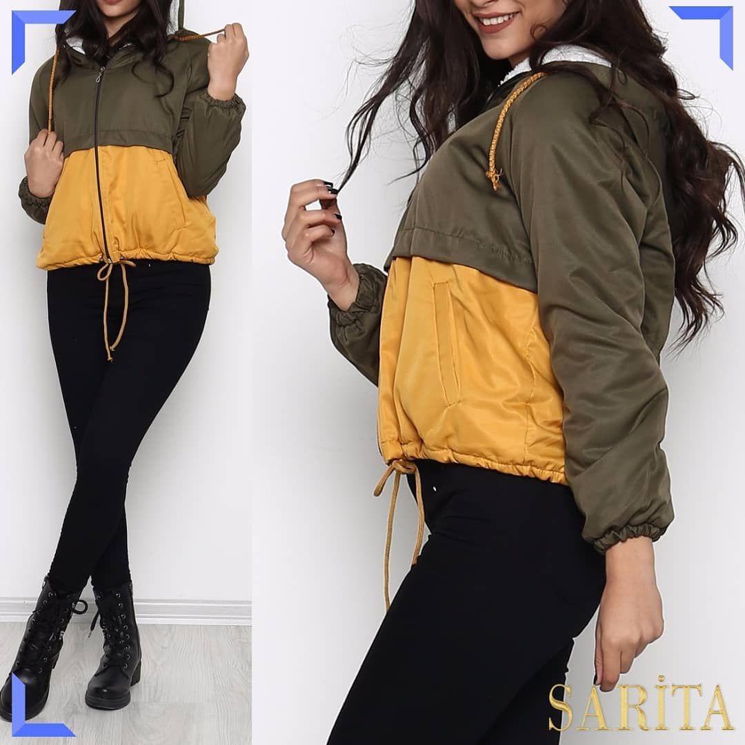 Ici Kurklu Kapsonlu Mont 114 90 Tl 2 Farkli Renk Secenegi S M L Bedenleri Mevcut Urun Kodu 1473 510 Whatsapp Siparis Fashion Outfits Jackets