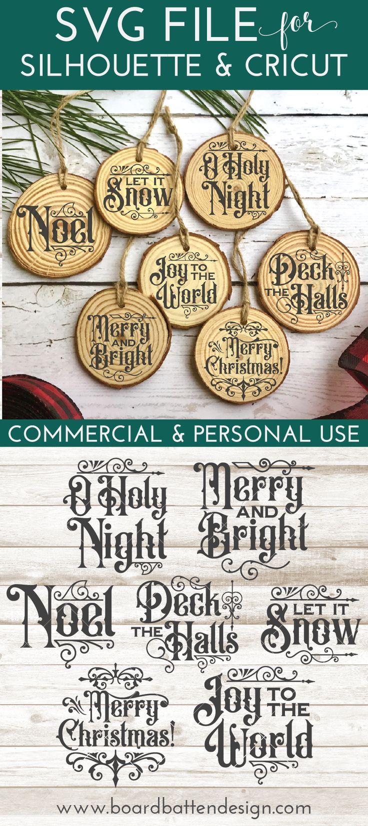 Download Gothic Christmas Ornament SVG File Bundle Set of 7 in 2020 ...