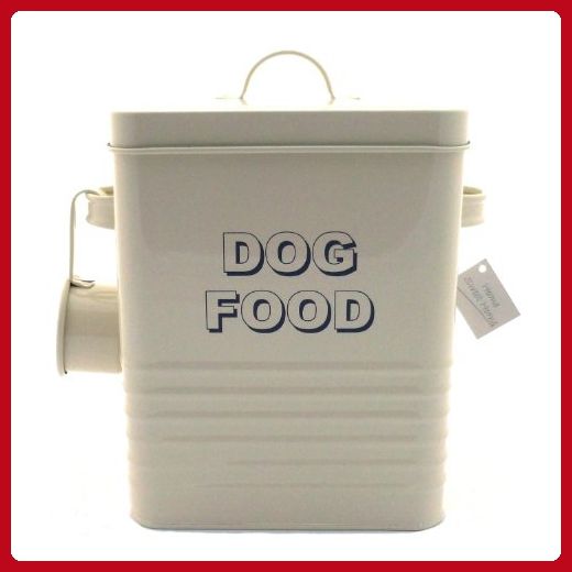 The Leonardo Collection Lp22217 Sweet Home Dog Food Storage Tin