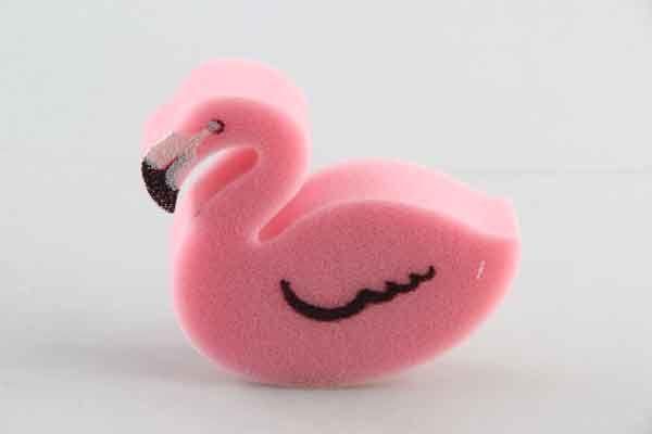 Custom Shape Personalized Cute Flamingo-Shaped Children Kids Cartoon Bath Sponge Disposable : Non-Disposable. Type : Foam. Material : Sponge. Application : Bathroom. Bath Sponge, Cartoon Kids, Flamingo, Foam, Personalised, Shapes, Bathroom, Type, Children