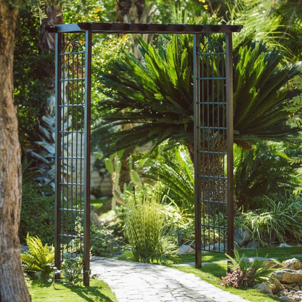 Pin by Teresa on ARBORS Hillside landscaping, Arbor