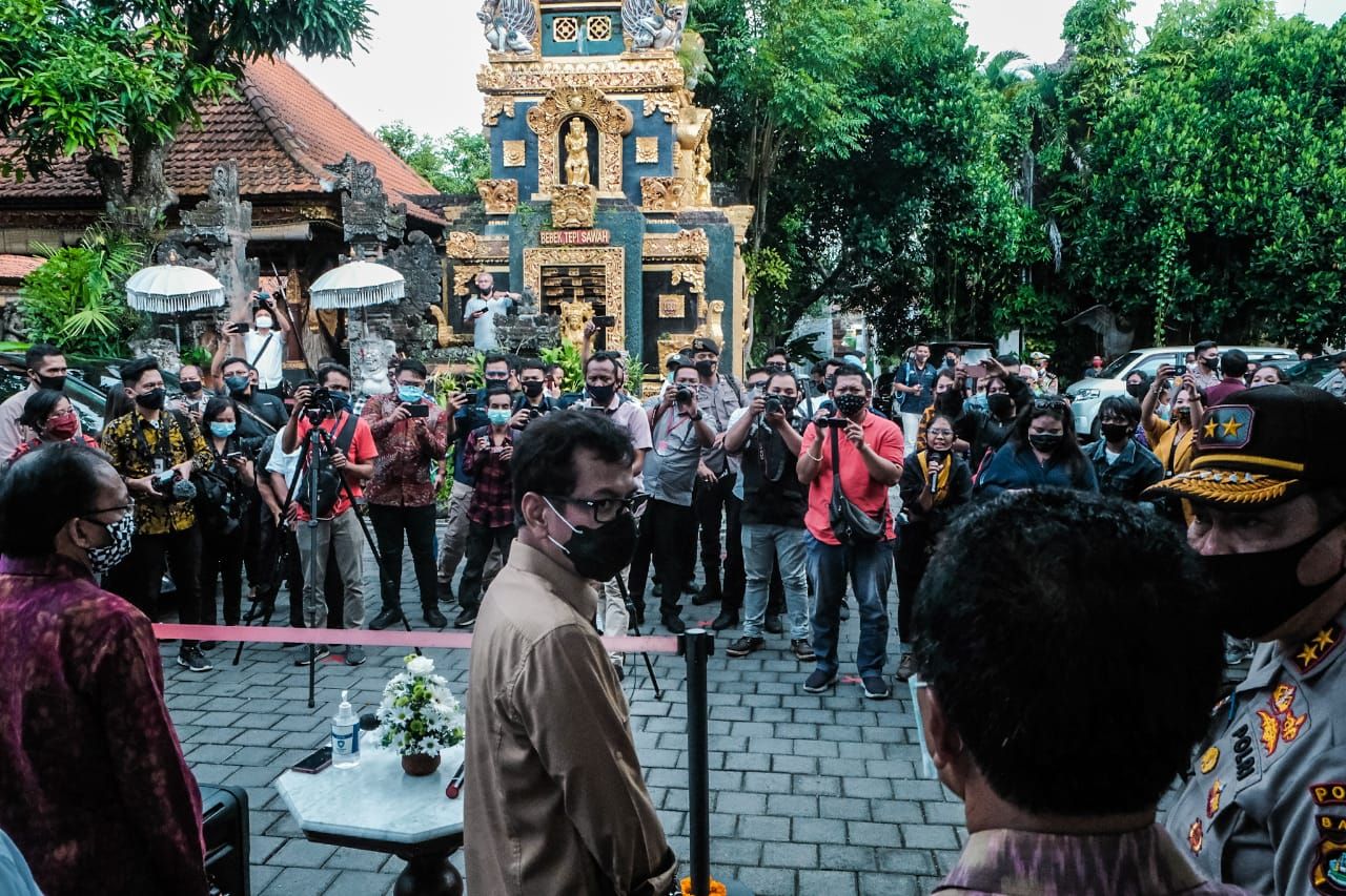 Menparekraf Apresiasi Kesiapan Bali Dalam Menarik Kepercayaan Publik Di Sektor Parekraf Publik Bali Ubud