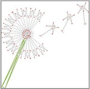 image result for dandelion string art template string art