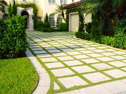 Design Ideas For A More Beautiful Driveway Home Backyard Dryway Ideas Unique Driveway Design