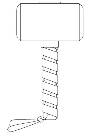 Image result for thors hammer template Avengers coloring Superhero