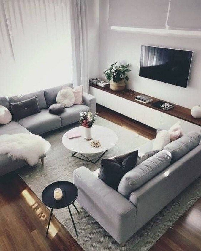 25 Unordinary Grey Living Rooms Design And Decorations Ideas #coastallivingrooms