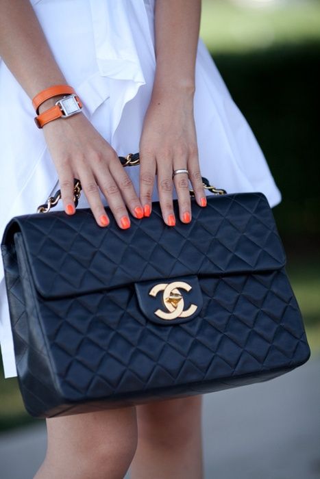 Single Chanel Chanel Bag Navy Chanel Chanel