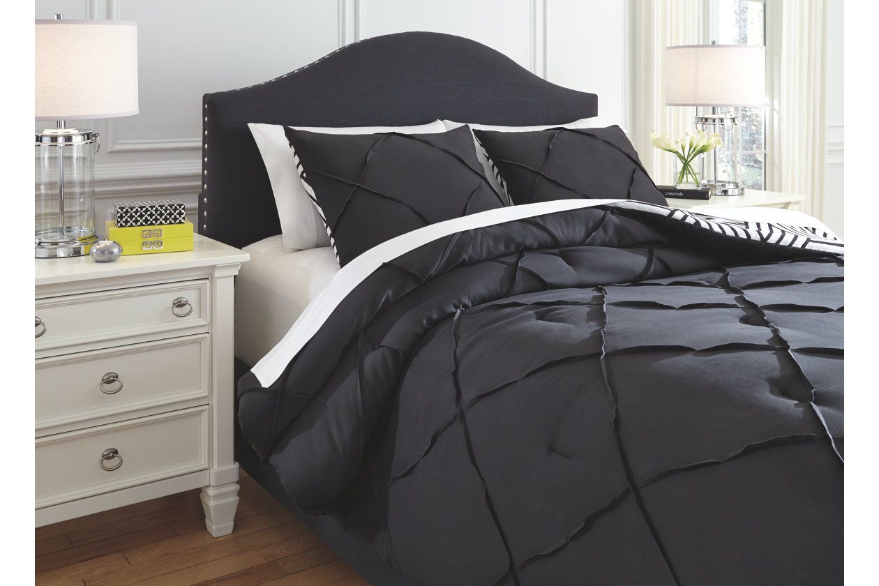Jaylee 3 Piece Queen Comforter Set Ashley Furniture Homestore