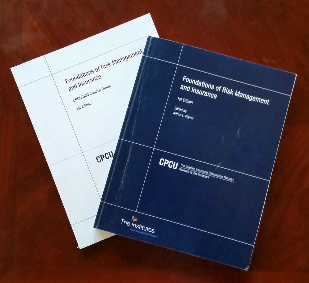 Cpcu 551 Commercial Property Risk Management And Insurance