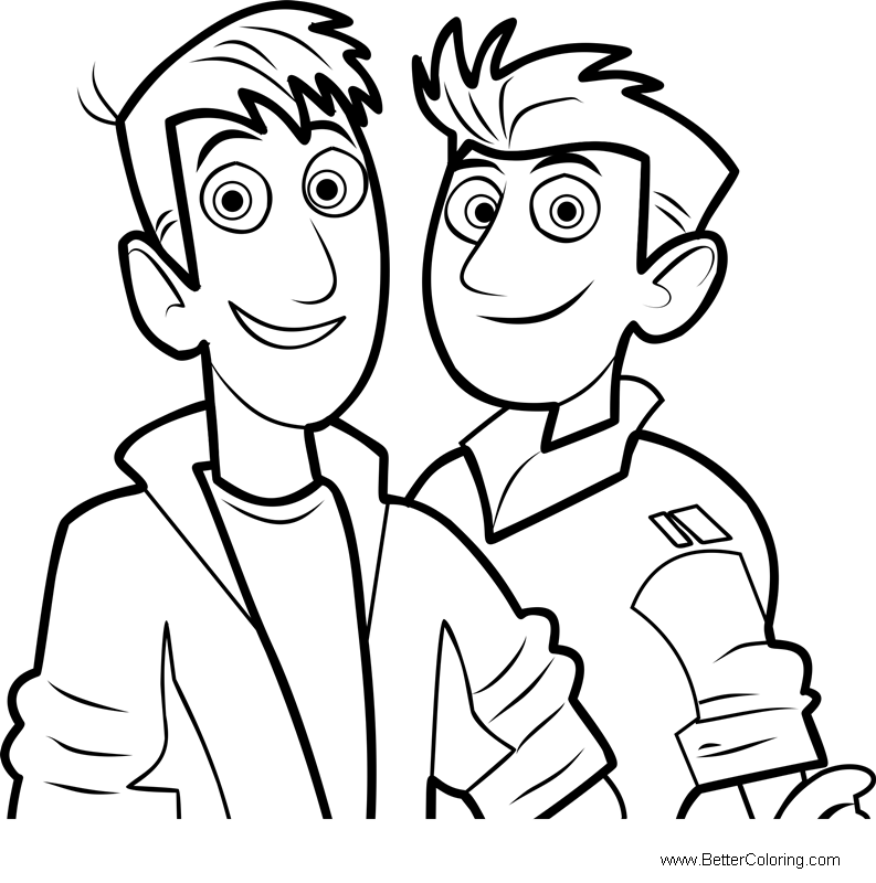 Wild Kratts Coloring Pages Wild kratts, Coloring pages