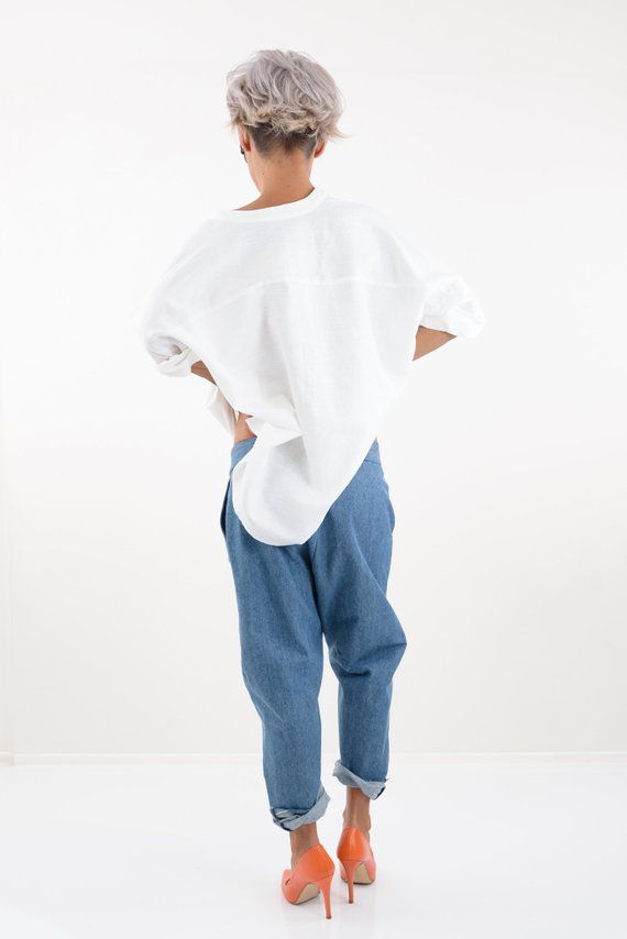 Linen Tunic, Linen Top, Linen Shirt, Linen Clothin Linen Tunic, Linen Top, Linen Shirt, Linen Clothin