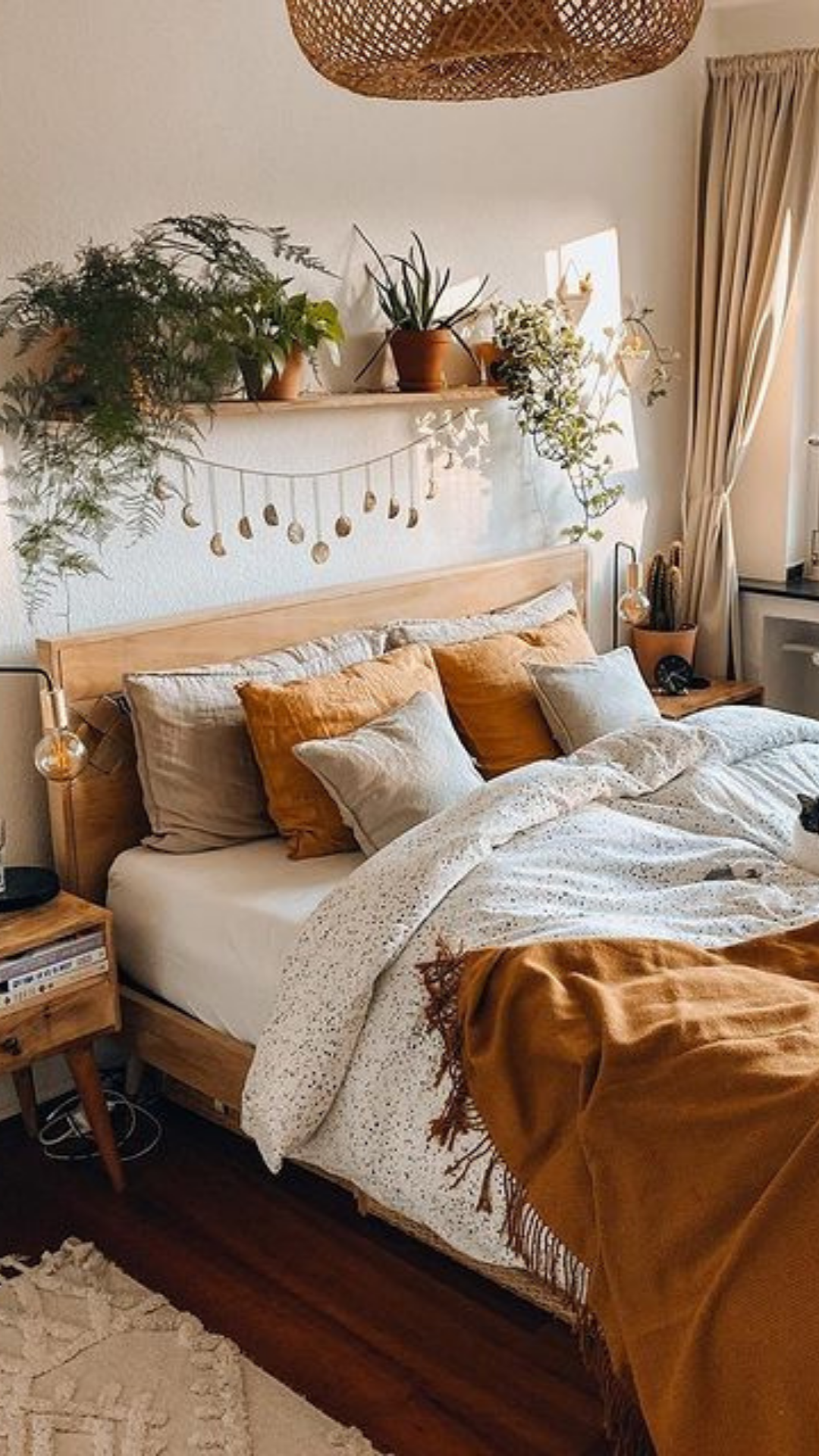 Cozy Bedroom, Bedroom Inspiration, Boho Style