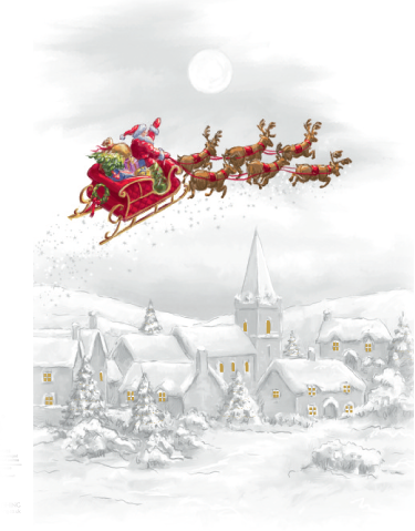 A Visit From St Nicholas In Christmas Cards Night Before Trial Christmas Card Funny Lawyer Christmas Cards