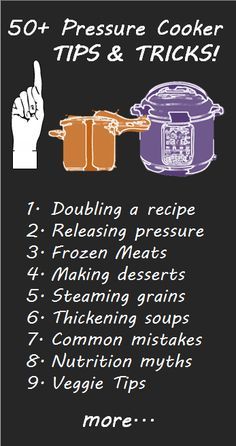 50+ Pressure Cooker tips and tricks from the expert. We’re always adding new tips, so come visit us often to get the most use from your pressure cooker! Hip Pressure Cooking, Pressure Cooking Recipes, Pressure Pot, Electric Pressure Cooker, Instant Pot Pressure Cooker, Cooking Tips, Cooking Classes, Cooking Games, Cooking Channel