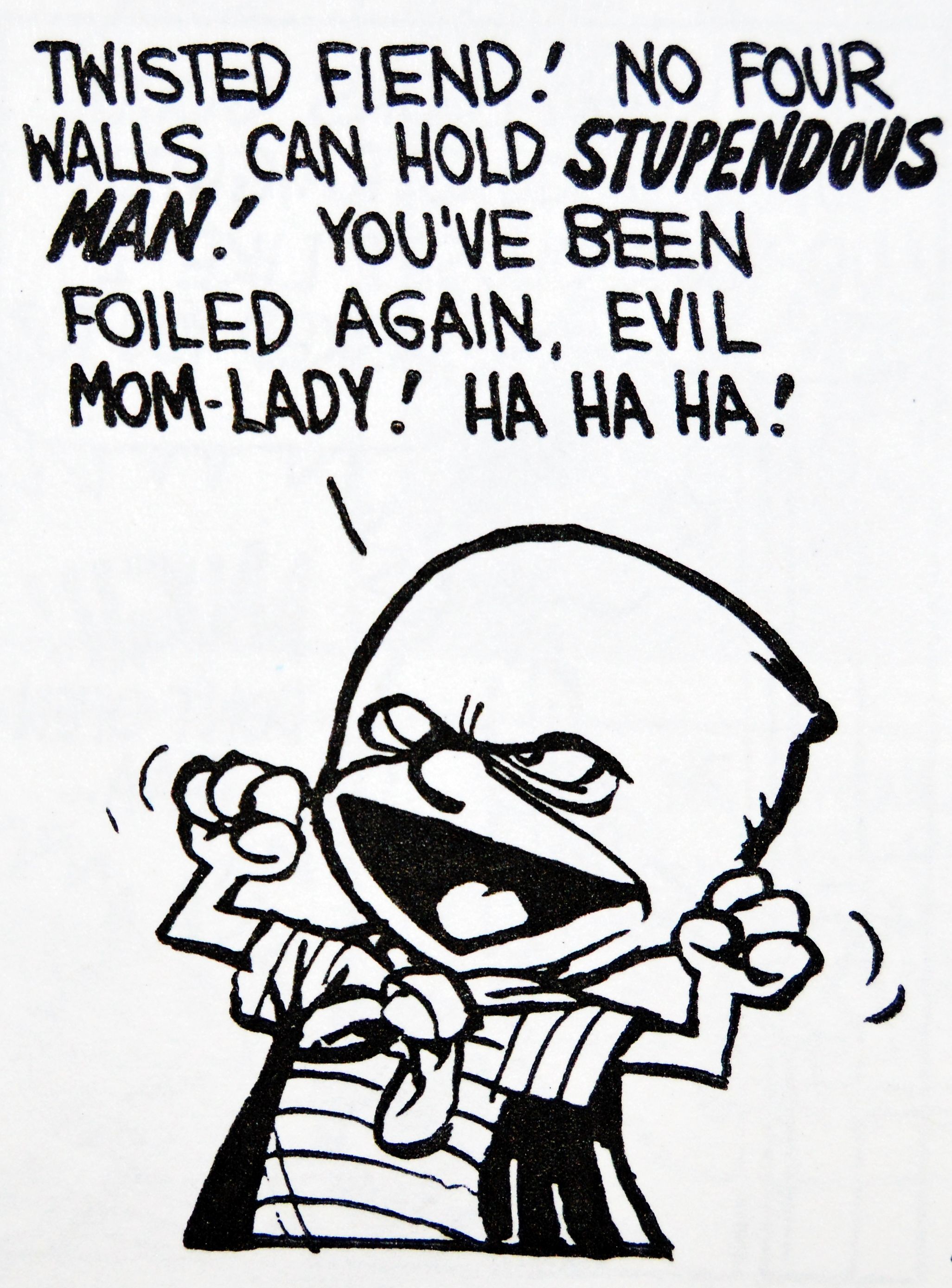 Calvin and Hobbes (DA) - Foiled again, evil Mom-Lady! | Calvin and hobbes quotes, Calvin and hobbes, Calvin and hobbes comics