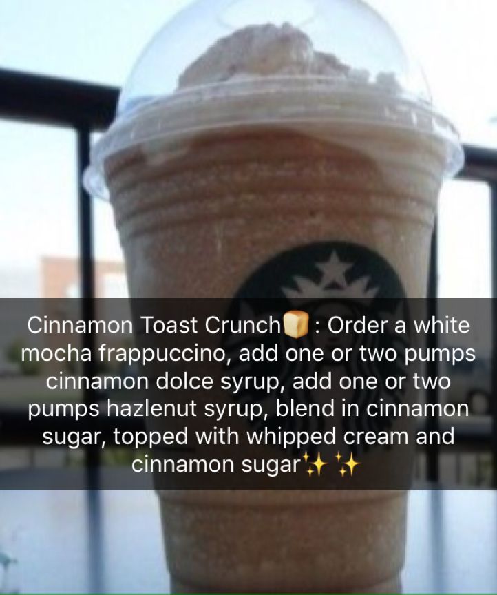 ✨Secret Starbucks Recipes✨ Check them out❗️ #cinnamontoastcrunch ✨Secret Starbucks Recipes✨ Check them out❗️ #starbuckssecretmenudrinks